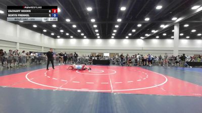 215 lbs Cons. Round 3 - Zachary Hooks, AL vs Borys Frenkel, FL