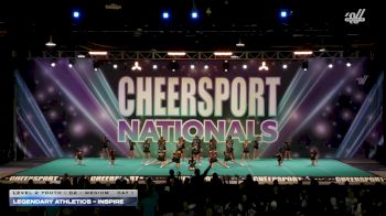 Legendary Athletics - Inspire [2026 L2 Youth - D2 - Medium Day 1] 2026 CHEERSPORT National All Star Cheerleading Championship