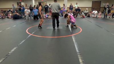 112 lbs Rr Rnd 2 - Sarah Vinsick, Phoenix Girls Blue vs Makenna Thompson, Valkyrie Girls WC Pink