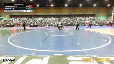 126 lbs Consi Of 16 #2 - Yahir Morales, Orland vs Titus Willis, Falcon Wrestling