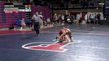 141 lbs Quarterfinal - Dante Frinzi, Harvard vs Jacob Brennamen, Edinboro