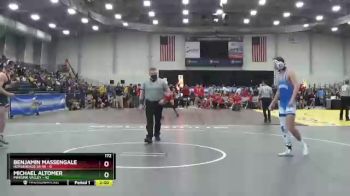 172 lbs Round 1 (3 Team) - Michael Altomer, Minisink Valley vs Benjamin Massengale, Horseheads Sr HS