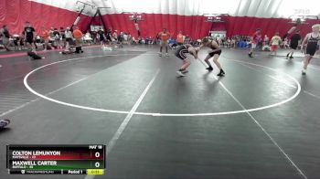 150-150 B Round 2 - Maxwell Carter, Buffalo vs Colton LeMunyon, Maysville