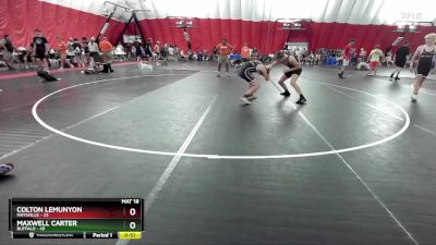 150-150 B Round 2 - Maxwell Carter, Buffalo vs Colton LeMunyon, Maysville