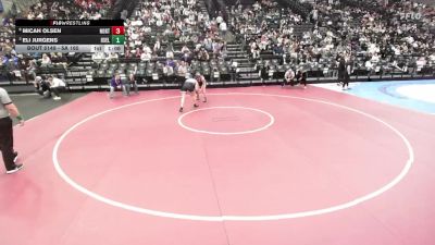 5A 165 lbs Quarterfinal - Eli Jurgens, Box Elder vs Micah Olsen, Northridge