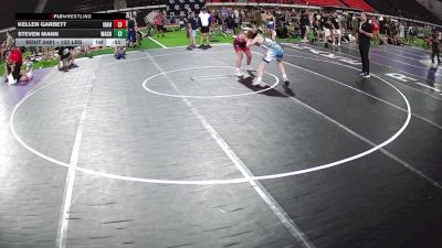 132 lbs 1st Place Match - Steven Mann, Washington vs Kellen Garbett, Idaho