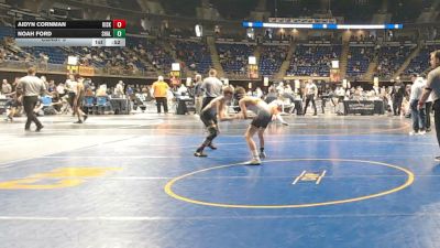 100 lbs Consy 5 - Aidyn Cornman, Kiski Area vs Noah Ford, Shaler
