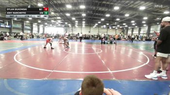 85 lbs Rr Rnd 3 - Dylan Silkowski, Mat Warriors Gold MS - MS vs Joey Barchetto, IRONWHALE - MS