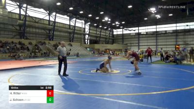Consolation - Hunter Ritter, Minnesota vs Jacob Schoon, Unattached-South Dakota State University
