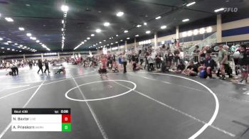 126 lbs Consi Of 32 #1 - Nicholas Baxter, Livermore Elite WC vs Austin Prieskorn, Warhammer6