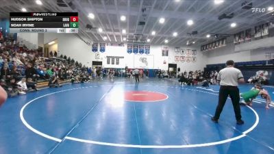 132 lbs Cons. Round 2 - Hudson Shipton, Douglas vs Noah Irvine, Lander Valley