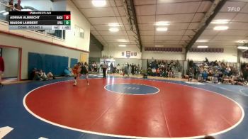 132 lbs Cons. Round 2 - Adrian Albrecht, Natrona County vs Mason Lambert, Spearfish