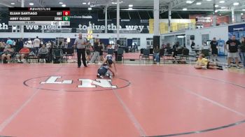 95 lbs Rr Rnd 4 - Elijah Santiago, Grit Mat Club - MS vs Abby Guzzo, Steel Valley Renegades - MS