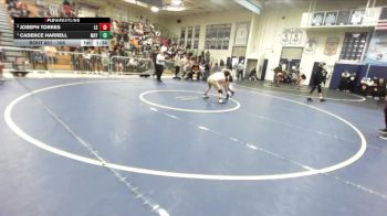 106 lbs 1st Place Match - Cadence Harrell, Mayfair vs Joseph Torres, La Serna