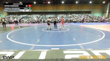 90 lbs Quarterfinal - Sophia Rodriguez, Victory vs Isabella Avilamora, Douglas County Grapplers Wrestling Club