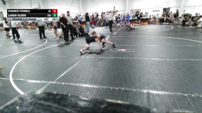 68 lbs Round 5 (6 Team) - Chance Powell, Morris Fitness vs Laken Older, Slate Wrestling Academy