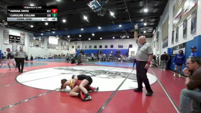 110 Girls Cons. Semi - Caroline Collins, Carlsbad vs Katana Ortiz, Monte Vista