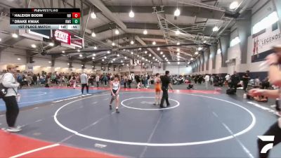 150 lbs 1st Place Match - Haleigh Bodin, NTX Wrestling vs Drake Kwak, Ryse Wrestling Club
