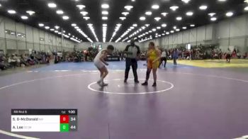 175 lbs Rr Rnd 6 - Shelby Gipson-McDonald, New Mexico vs Angel Lee, Cowgirls Orange