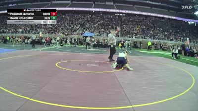 D1-138 lbs Quarterfinal - Preston Lefevre, Clarkston HS vs Gavin Holcombe, Salem HS