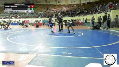 100 lbs Consi Of 16 #2 - Drey Johnson, Pitbull Wrestling Academy vs Vye Lack, Deer Creek Wrestling