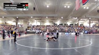 AA 120 lbs Cons. Round 1 - Daniel Guerrero, Houston High School vs Austin Medrano, Gallatin High School