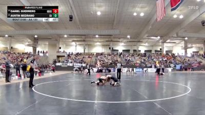 AA 120 lbs Cons. Round 1 - Daniel Guerrero, Houston High School vs Austin Medrano, Gallatin High School