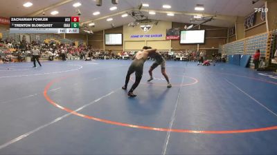 197 lbs Champ. Round 1 - Trenton Blomquist, Embry-Riddle (Ariz.) vs Zachariah Fowler, Arizona Christian University