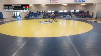 149 lbs Champ. Round 1 - Julian Macias, Unattached vs Wylie Stone, UT Tech