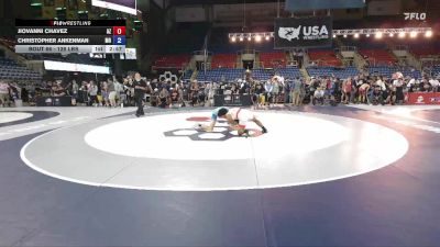 126 lbs Champ. Rd Of 128 - Jiovanni Chavez, AZ vs Christopher Ankenman, MO