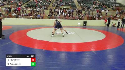 125 lbs Consi Of 4 - Braydon Powell, Rockmart Takedown Club vs Collin Armona, Guerrilla Wrestling Academy