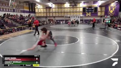 157 lbs Cons. Round 4 - Jesse Engel, Manu Wrestling Academy vs Chancy Worsley, Mogollon WC