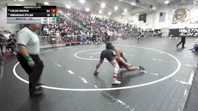 132 lbs Champ. Round 1 - Simangan Dylan, Costa Mesa vs Lucas Mojica, Rosemead