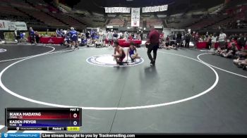 138 lbs Placement Matches (16 Team) - Ikaika Madayag, CMWA vs Kaden Pryor, TCWA