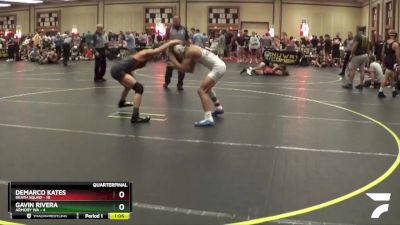 110 lbs Quarterfinals (8 Team) - Demarco Kates, Death Squad vs Gavin Rivera, Armory WA