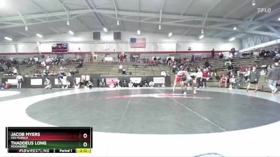 133 lbs Cons. Semi - Thaddeus Long, McKendree vs Jacob Myers, CSU-Pueblo