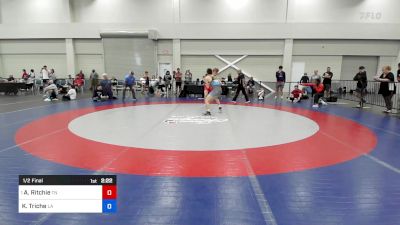 120 lbs 1/2 Final - Axel Ritchie, Tn vs Kaiden Triche, La