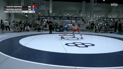 65 kg Cons. Sub-semis - Clinton Shepherd, Howe Wrestling School, LLC vs Matthew Martino, NJRTC