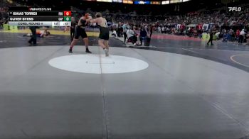 285 lbs Cons. Round 4 - Isaias Torres, Fruitland vs Oliver Byrns, Capital