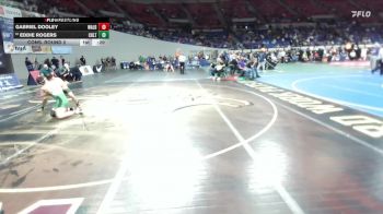 2A/1A Boys 175 Cons. Round 2 - Eddie Rogers, Colton Boys vs Gabriel Dooley, Waldport Boys