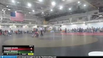 117 lbs Round 2 (4 Team) - Paisley Denault, Michigan Revolution Blue vs Madison Wilson, Missouri Red