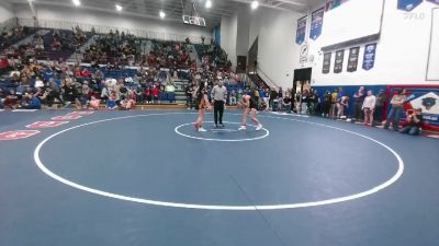 130 lbs Quarterfinal - Alyssa Hoffman, Burns/Pine Bluffs vs Lina Rodriguez, Central