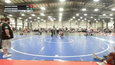 138 lbs Rr Rnd 2 - Brooks DeRijke, MF Dynasty Black - HSB vs Zareion Berger, Parabellum Cobras - HSB