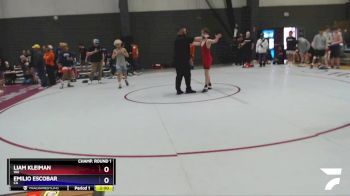 113 lbs Champ. Round 1 - Liam Kleiman, WA vs Emilio Escobar, CA