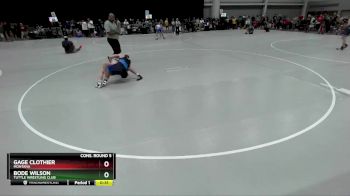 138 lbs Cons. Round 5 - Gage Clothier, Montana vs Bode Wilson, Tuttle Wrestling Club