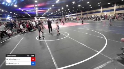 65 kg Consolation - Mason Winslow, Malvern WC vs Blaise Henebry, Internal Quest