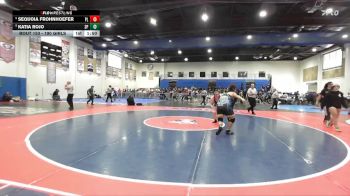 190 Girls Champ. Round 1 - Sequoia Frohnhoefer, Point Loma vs Katia Rojo, San Pasqual