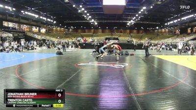 150 lbs Cons. Round 4 - Trenton Casto, Lakeway Christian Academy vs Jonathan Bruner, New Smyrna Beach Sr H S