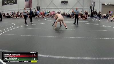 165 lbs Round 6 (8 Team) - Will Dawson, Curby Grizzly Bears vs Dayton Rodgers, Dover Bandits