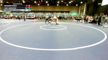 150 lbs Consi Of 32 #2 - Benjamin Duran, Volcano Vista vs Karl Ledbetter, Corner Canyon